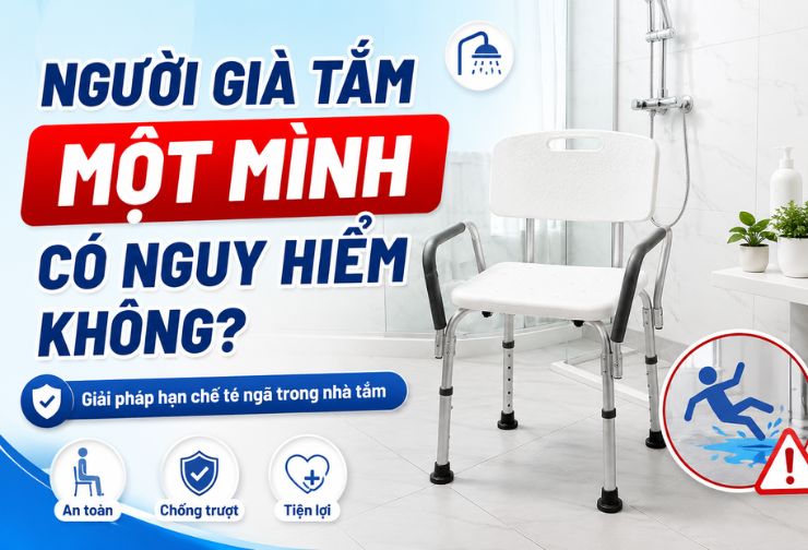 Người Già Tắm Một Mình Có Nguy Hiểm Không?